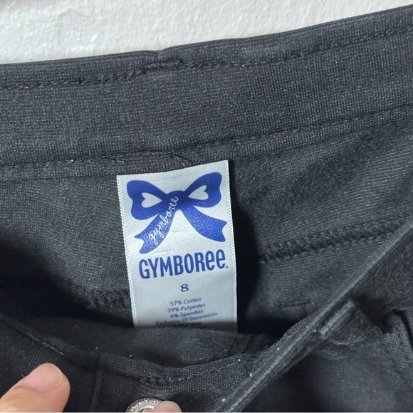 Gymboree Kids Girls Black Jeggings Pants size 8.‎ - Picture 4 of 8
